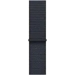 Смарт-часы Apple Watch Series 10 A2999 46мм 2.1" OLED корп.черный Sport Loop рем.черный разм.брасл.:145-220мм (MWWR3LW/A)