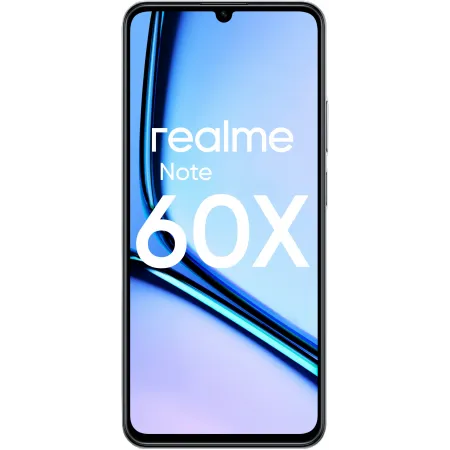 Смартфон Realme RMX3938 Note 60х 64Gb 3Gb черный моноблок 3G 4G 2Sim 6.74" 720x1600 Android 14 8Mpix 802.11 a/b/g/n/ac GPS GSM900/1800 GSM1900 A-GPS microSD max2048Gb