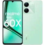 Смартфон Realme RMX3938 Note 60х 128Gb 4Gb зеленый моноблок 3G 4G 2Sim 6.74" 720x1600 Android 14 8Mpix 802.11 a/b/g/n/ac GPS GSM900/1800 GSM1900 A-GPS microSD max2048Gb