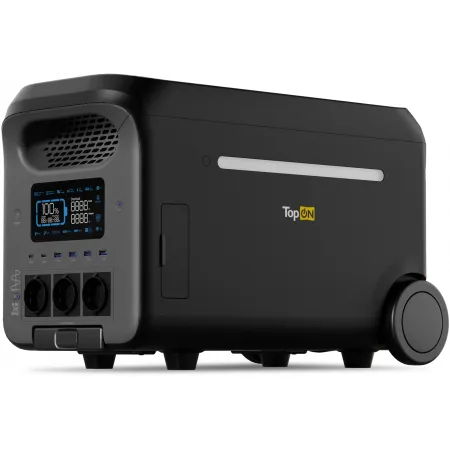 Электростанция портативная TopON Home TOP-H3000 800000mAh 16A QC3.0/PD3.0 6xUSB черный/серый (103711)