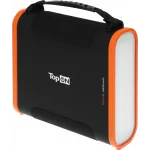 Электростанция портативная TopON TOP-X150 148000mAh 5A QC3.0/PD3.0 4xUSB солн.бат. черный/оранжевый (103764)