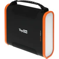 Электростанция портативная TopON TOP-X150 148000mAh 5A QC3.0/PD3.0 4xUSB солн.бат. черный/оранжевый (103764)