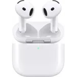 Гарнитура вкладыши Apple A3054,A3058 AirPods 4 белый беспроводные bluetooth в ушной раковине (MXP63CH/A)