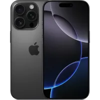 Смартфон Apple A3293 iPhone 16 Pro 128Gb черный титан моноблок 3G 4G 1Sim 6.3" 1206x2622 iOS 18 48Mpix 802.11 a/b/g/n/ac/ax/be NFC GPS Protect