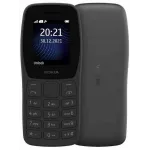 Мобильный телефон Nokia 105 Dual SIM TA-1416 темно-серый моноблок 2Sim 1.77" 120x160 Series 30+ GSM900/1800 Protect MP3 FM microSD