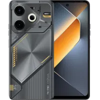 Смартфон Tecno Pova 6 Neo 128Gb 8Gb черный моноблок 3G 4G 2Sim 6.8" 1080x2460 Android 14 50Mpix 802.11 a/b/g/n/ac NFC GPS GSM900/1800 Protect FM microSD max1024Gb