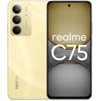 Смартфон Realme RMX3941 C75 128Gb 8Gb золотой моноблок 3G 4G 2Sim 6.72" 1080x2400 Android 14 50Mpix 802.11 a/b/g/n/ac NFC GPS GSM900/1800 GSM1900 Protect A-GPS microSD max2048Gb