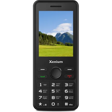 Мобильный телефон Xenium X280 черный моноблок 2Sim 2.8" 240x320 Nucleus 0.3Mpix GSM900/1800 MP3 FM microSD max32Gb