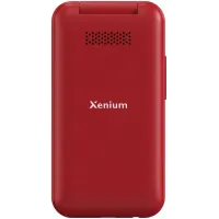 Мобильный телефон Xenium X680 красный раскладной 2Sim 2.8" 240x320 Nucleus 0.3Mpix GSM900/1800 MP3 FM microSD max32Gb