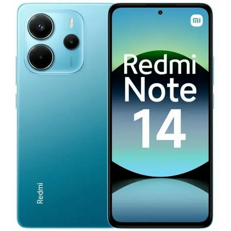 Смартфон Xiaomi Redmi Note 14 128Gb 6Gb голубой моноблок 3G 4G 2Sim 6.67" 1080x2400 Android 14 108Mpix 802.11 a/b/g/n/ac NFC GPS GSM900/1800 GSM1900 Protect A-GPS microSD max1024Gb