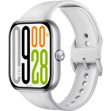Смарт-часы Xiaomi Redmi Watch 5 2.07" AMOLED корп.серебристый рем.серый разм.брасл.:135-205мм (BHR9381GL)