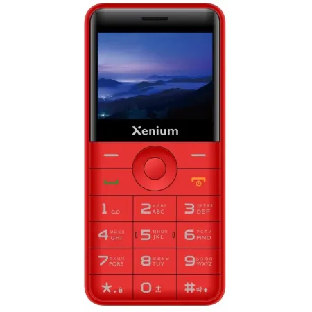 Мобильный телефон Xenium X700 красный моноблок 2Sim 2.31" 240x320 Nucleus 0.3Mpix GSM900/1800 MP3 FM microSD max32Gb
