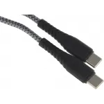 Кабель BoraSCO 52385 USB Type-C (m)-USB Type-C (m) 1м серый коробка