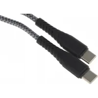 Кабель BoraSCO 52385 USB Type-C (m)-USB Type-C (m) 1м серый коробка