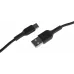 Кабель BoraSCO 38515 USB (m)-USB Type-C 1м черный коробка