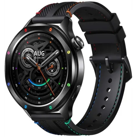 Смарт-часы Xiaomi Watch S4 47мм 1.43" AMOLED корп.черный рем.черный (BHR9199GL)