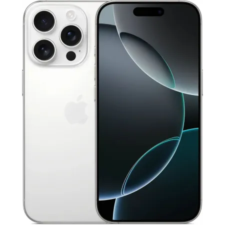 Смартфон Apple A3293 iPhone 16 Pro 256Gb белый титан моноблок 3G 4G 1Sim 6.3" 1206x2622 iOS 18 48Mpix 802.11 a/b/g/n/ac/ax/be NFC GPS Protect