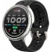 Смарт-часы Amazfit Active 2R A2437 43.9мм 1.32" AMOLED корп.серебристый рем.черный разм.брасл.:135-195мм