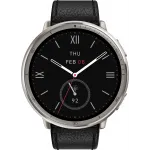 Смарт-часы Amazfit Active 2R A2437 Premium 43.9мм 1.32" AMOLED корп.серебристый рем.черный разм.брасл.:150-210мм