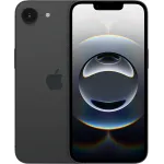 Смартфон Apple A3409 iPhone 16e 256Gb черный моноблок 3G 4G 1Sim 6.1" 1170x2532 iOS 18 48Mpix 802.11 a/b/g/n/ac/ax NFC GPS Protect