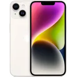 Смартфон Apple A2882 iPhone 14 128Gb 6Gb сияющая звезда моноблок 3G 4G 1Sim 6.1" 1170x2532 iOS 17 12Mpix 802.11 a/b/g/n/ac/ax NFC GPS GSM900/1800 GSM1900 Protect