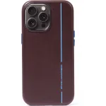 Чехол Piquadro для Apple iPhone 15 Pro Blue Square коричневый (AC6438B2/MO) Чехол Piquadro для Apple iPhone 15 Pro Blue Square коричневый (AC6438B2/MO)