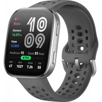 Смарт-часы Amazfit Bip 6 A2435 1.97" TFT корп.угольно-серый рем.серый разм.брасл.:135-195мм (1747005)