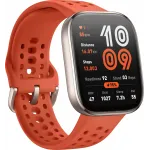 Смарт-часы Amazfit Bip 6 A2435 1.97" AMOLED корп.серый рем.красный разм.брасл.:130-195мм (6970100377880)