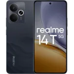 Смартфон Realme RMX5078 14T 5G 128Gb 8Gb черный моноблок 3G 4G 2Sim 6.67" 1080x2400 Android 15 50Mpix 802.11 a/b/g/n/ac/ax NFC GPS GSM900/1800 GSM1900 Protect