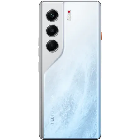 Смартфон Tecno Camon 40 Pro 5G 256Gb 12Gb белый ледяной моноблок 3G 4G 6.67" Android 14 50Mpix 802.11 a/b/g/n/ac NFC GPS GSM900/1800 GSM1900 Protect