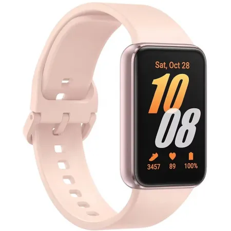 Смарт-часы Samsung Galaxy Fit 3 SM-R390 1.6" AMOLED корп.розовое золото рем.розовое золото разм.брасл.:M/L (SM-R390NIDAMEA)
