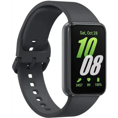 Смарт-часы Samsung Galaxy Fit 3 SM-R390 1.6" AMOLED корп.графитовый рем.графитовый разм.брасл.:M/L (SM-R390NZAAMEA)