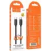 Кабель Hoco X115 51998 USB Type-C (m)-USB Type-C (m) 1.2м черный