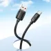 Кабель Hoco X115 51974 USB (m)-USB Type-C (m) 1.2м черный Кабель Hoco X115 51974 USB (m)-USB Type-C (m) 1.2м черный
