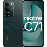 Смартфон Realme RMX5303 C71 128Gb 8Gb зеленый моноблок 3G 4G 2Sim 6.67" 720x1604 Android 15 50Mpix 802.11 a/b/g/n/ac NFC GPS GSM900/1800 GSM1900 Protect FM microSD max2048Gb