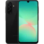 Смартфон Samsung SM-A266B Galaxy A26 5G 128Gb 6Gb черный моноблок 3G 4G 2Sim 6.7" 1080x2340 Android 15 50Mpix 802.11 a/b/g/n/ac NFC GPS GSM900/1800 GSM1900 Protect microSD max2048Gb