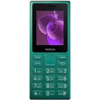 Мобильный телефон Nokia 125 DS TA-1655 зеленый моноблок 2Sim 2" 126x160 Series 30+ 0.3Mpix GSM900/1800 Protect MP3 FM microSD max32Gb