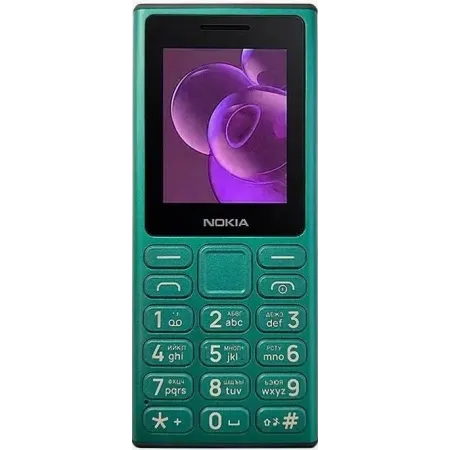 Мобильный телефон Nokia 125 DS TA-1655 зеленый моноблок 2Sim 2" 126x160 Series 30+ 0.3Mpix GSM900/1800 Protect MP3 FM microSD max32Gb