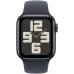 Смарт-часы Apple Watch SE 2024 A2722 40мм OLED корп.темная ночь Sport Band рем.темная ночь разм.брасл.:140-190мм (MXE73ZP/A)