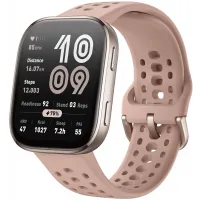 Смарт-часы Amazfit Bip 6 A2435 1.97" AMOLED корп.розовое золото рем.розовый разм.брасл.:130-195мм (6972596108771)