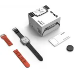 Смарт-часы Amazfit Active 2S A2440 1.75" AMOLED корп.серебристый рем.черный разм.брасл.:150-210мм (6972596108825)