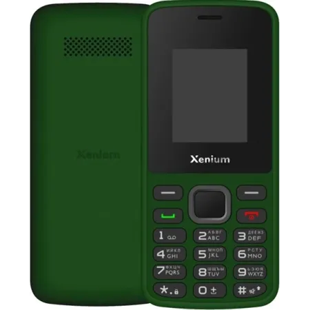 Мобильный телефон Xenium X175 зеленый моноблок 2Sim 1.77" 128x160 Nucleus GSM900/1800 MP3 FM
