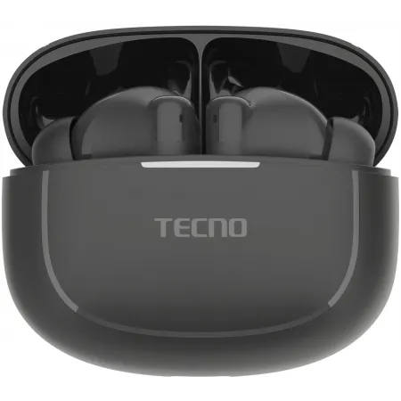 Гарнитура внутриканальные Tecno BD04 черный беспроводные bluetooth в ушной раковине (BD04 AIR BLACK)