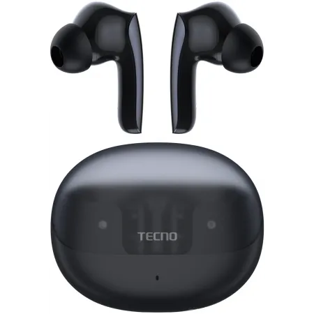 Гарнитура внутриканальные Tecno SC02 черный беспроводные bluetooth в ушной раковине (SC02 BLACK)