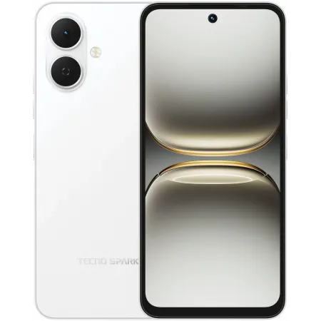 Смартфон Tecno Spark Go 2 128Gb 4Gb белый моноблок 3G 4G 6.67" 720x1600 Android 14 Go 13Mpix 802.11 a/b/g/n/ac NFC GPS GSM900/1800 Protect