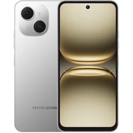 Смартфон Tecno Spark 40C 256Gb 8Gb серый моноблок 3G 4G 6.67" 720x1600 Android 14 Go 13Mpix 802.11 a/b/g/n/ac NFC GPS GSM900/1800 Protect
