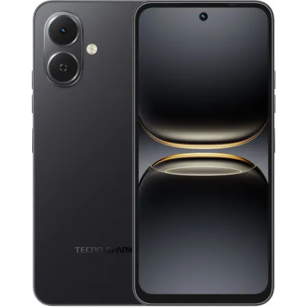 Смартфон Tecno Spark Go 2 64Gb 3Gb черный моноблок 3G 4G 6.67" 720x1600 Android 14 48Mpix 802.11 a/b/g/n/ac NFC GPS GSM900/1800 Protect