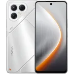 Смартфон Tecno Pova 7 5G 256Gb 8Gb серебристый моноблок 3G 4G 2Sim 6.78" 1080x2460 Android 15 50Mpix 802.11 a/b/g/n/ac/ax NFC GPS GSM900/1800 Protect microSD max1024Gb