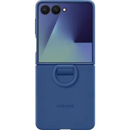 Чехол (клип-кейс) Samsung для Samsung Galaxy Z Flip7 Ring Case Z Flip7 синий (EF-PF766TNEGRU) Чехол (клип-кейс) Samsung для Samsung Galaxy Z Flip7 Ring Case Z Flip7 синий (EF-PF766TNEGRU)