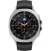 Смарт-часы Samsung Galaxy Watch 8 Classic LTE 46мм 1.34" Super AMOLED корп.серебристый рем.черный (SM-L505FZKACAU)